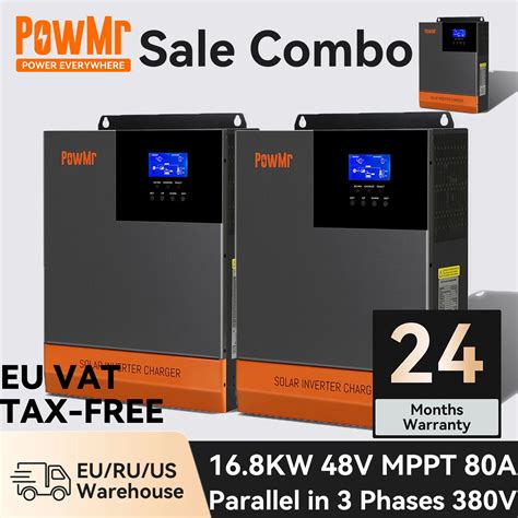 Powmr Kw Inverter Solare Ibrido Mppt A V Can Fasi V