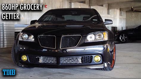 860HP Turbo Pontiac G8 Review: Boost and Groceries!