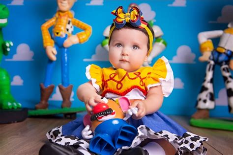 Fantasia Vestido Infantil Jessie Toy Story Elo