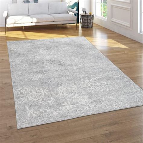 Paco Home Tapis De Salon Poils Ras Fleurs Motif Oriental Ornements