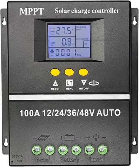 HMULTI Laderegler 100A 80A 60A MPPT PWM Solarladeregler 12V 24V 36V 48V