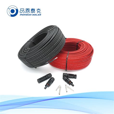 Factory Price Tinned Copper Dc Solar Pv Mm Solar Pv Cable Single Core