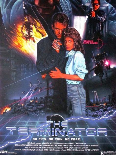 The Terminator Poster, Mondo/AMP (24"x 36", 61cm x 91.5 cm), 1984 ...