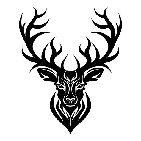 Deer Head Illustrations Royalty Free Vector Graphics Clip