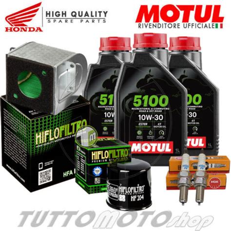 Tagliando Honda Cbr R Kit Olio Motul Filtri