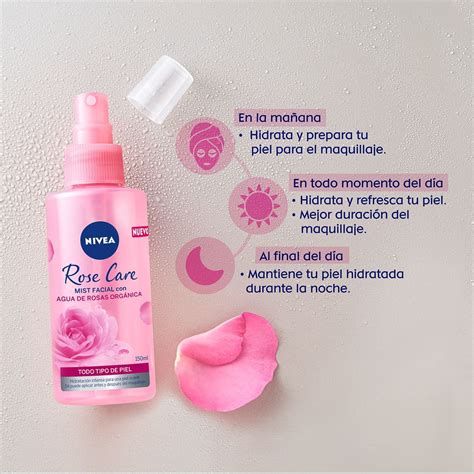 150 ml Mist Facial con Agua de Rosas Orgánica NIVEA