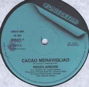 Renzo Arbore Cacao Meravigliao Vinyl 12 45 RPM 1988 R1045225