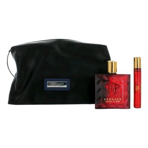 Versace Eros Flame Eau De Parfum Men T Set 3pc