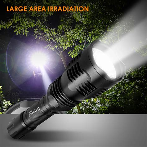 Uniquefire Hs Powerful Lm W Tactical Led Flashlight Mode