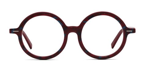 Winnie Round Red Eyeglasses Mouqy Eyewear