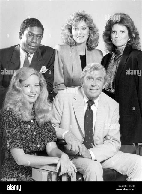 MATLOCK, (top row, from left): Kene Holliday, Nancy Stafford, Julie ...