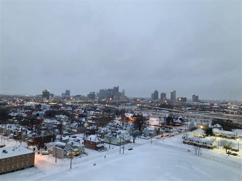 Snow covered Columbus from last week. Bonus points if you can figure