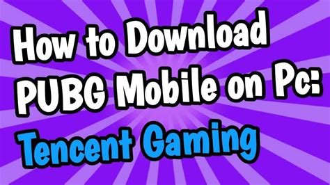 How To Download Pubg Mobile In Pc From Tencent Gaming Buddy Game Loop