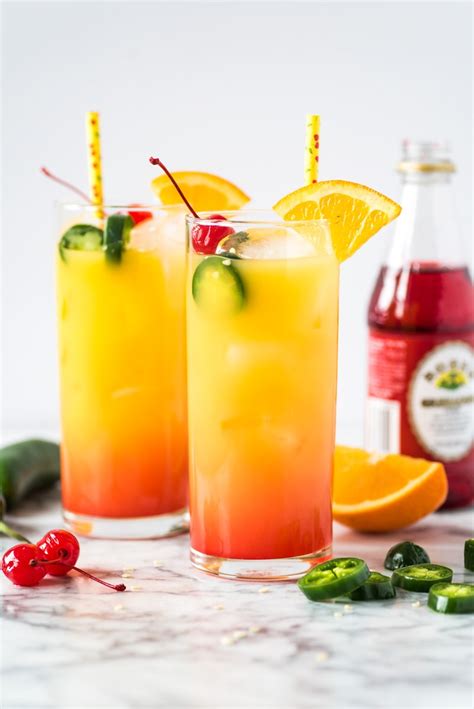 This Tequila Sunrise Recipe Is Made With Orange Juice Tequila