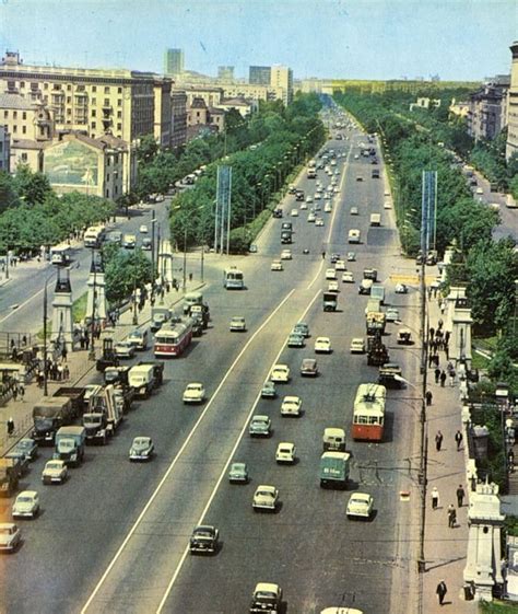 Ленинградский проспект, 60-е | Union of soviet socialist republics ...