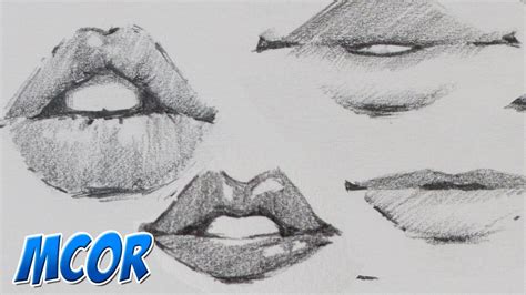 Como Dibujar Labios Tradicional O Manga Lips Drawing Mouth Drawing Draw Realistic Lips