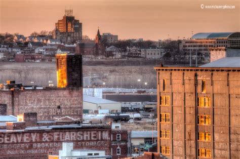 Kansas Citys West Bottoms At Sunset Eric Bowers Photoblog