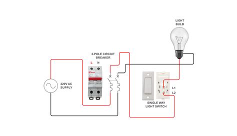 Light Switch Wiring Diagram Template