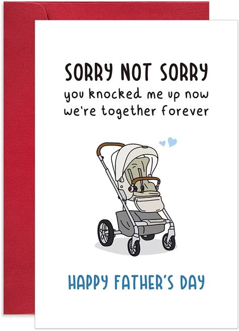 Ogeby Funny Fathers Day Card T For Husband Humor Fathers Day Card T From