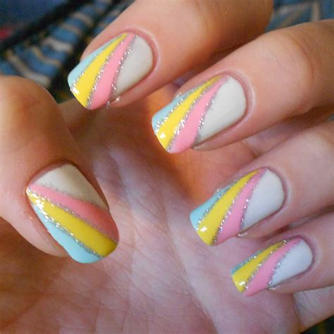 The Sugar Cube: Rainbow Candy Nails (for lack of a better title)