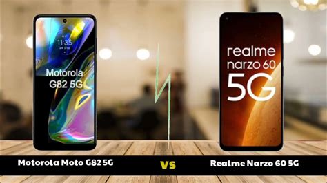 Motorola Moto G82 5g Vs Realme Narzo 60 5g Full Comparison 2023📱 Youtube