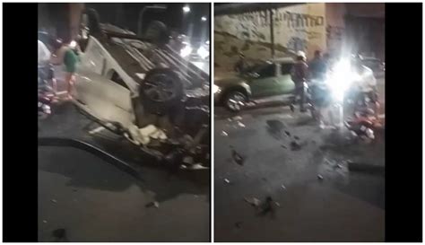 Salvador Carro Cai De Viaduto Na Paralela E Uma Pessoa Fica Ferida