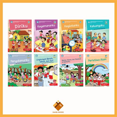 Jual Buku Paket Tematik Kelas 1 Sd Tema 12345678 Penerbit