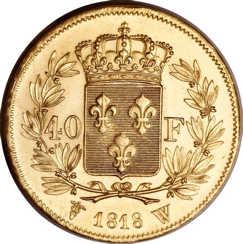 Francs Louis Xviii France Numista