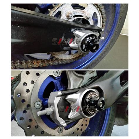 Rear Wheel Axle Fork Slider Swingarm Spools For Yamaha Mt Fz Mt