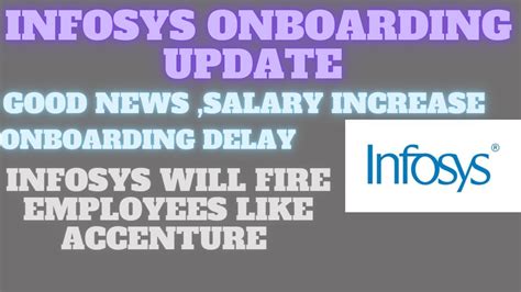 Infosys Onboarding Update Infosys Salary Hike For Fresher Infosys