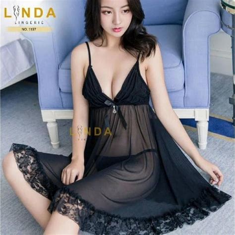 Code Jumbo Size Linda Lingerie Linjeri Baju Dinas Sexy Import Baju