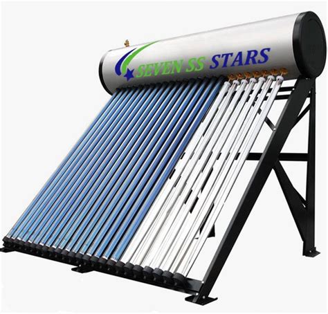 Seven SS Stars 150 Liters Pressurized Solar Water Heater Stainless