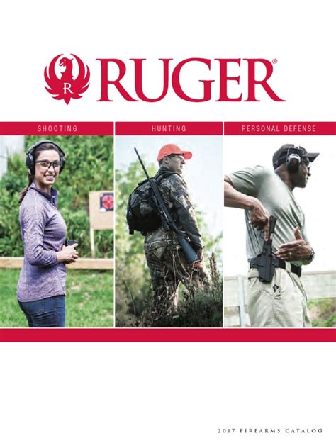 2017 Ruger Firearms Catalog | PDF | Trigger (Firearms) | Magazine ...