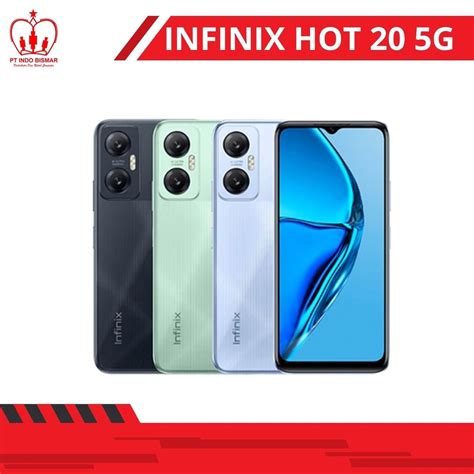 Jual HANDPHONE INFINIX HOT 20 5G 4GB 128GB Shopee Indonesia
