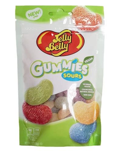 Jelly Belly Assorted Sour Gummies 7 Oz Bag Pack Of 48 48 Packs Fry