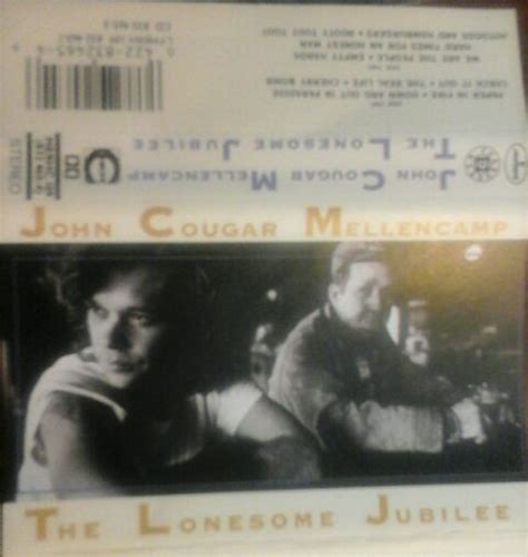 John Cougar Mellencamp The Lonesome Jubilee 1987 Cassette Discogs