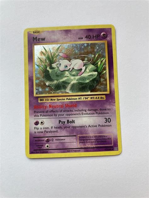 Mew LV 8 Pokémon Karte Kaufen auf Ricardo