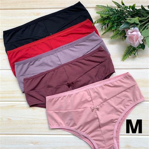 Kit Calcinhas Senhora Cintura Alta Calçola Lingerie Revenda Shopee