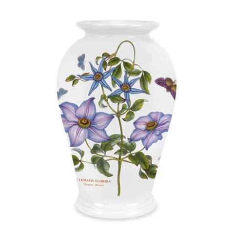 Vase Canton Botanic Garden 20cm Motiv Clematis Portmeirion