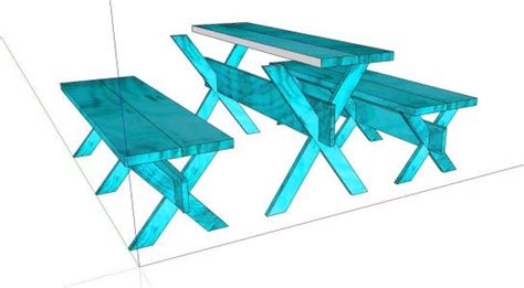 Board Game With 3d Benches In Sketchup 683 Mb Cad Library