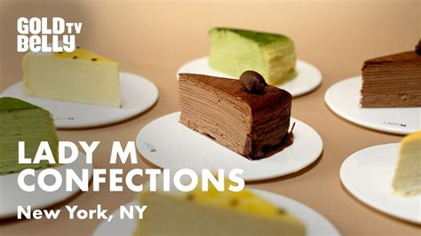 Watch Lady M Confections Serve Up Their Legendary Green Tea Mille