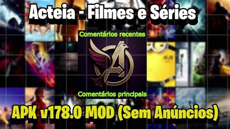 Acteia Sem Anúncio - Acteia - Filmes e Séries v185.0 (Sem Anúncios)#2025 #atualizado - YouTube