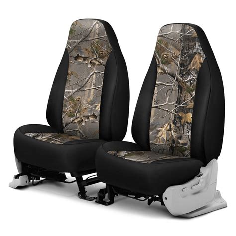 Saddleman® 329007 21 Realtree™ Camo 1st Row Ap With Black Custom Seat Covers