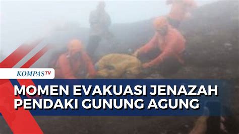 Angin Kencang Dan Medan Terjal Evakuasi Jenazah Pendaki Di Puncak