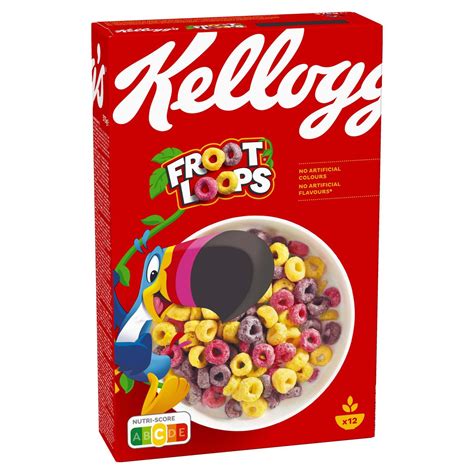 Céréales Froot Loops Kelloggs La Boîte De 375g à Prix Carrefour