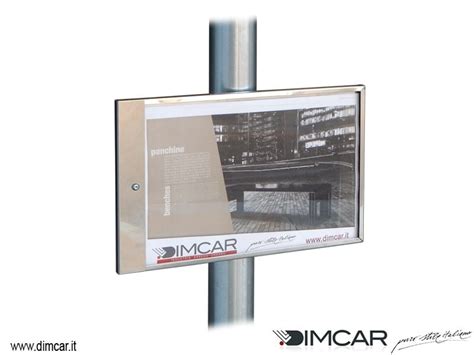 Tabella Modena Inox Stainless Steel Notice Board By Dimcar