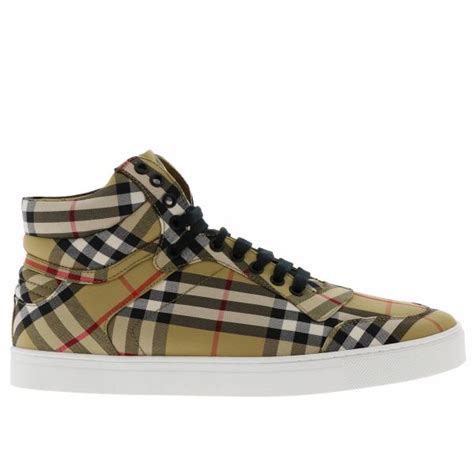 Shoes Men Burberry Sneakers Burberry Men Beige Sneakers Burberry 4076234 Giglio En