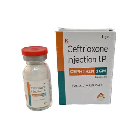 Liquid 1gm Ceftriaxone Injection Ip At Best Price In Faridabad Auqual