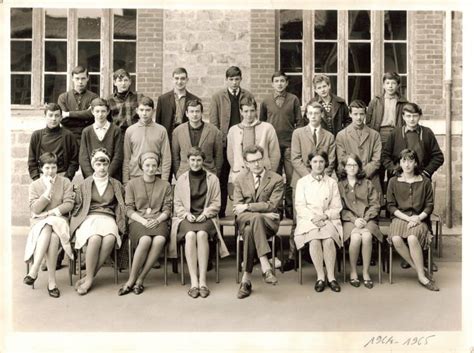 Photo De Classe 3eme Classique 19641965 De 1964 Lycée Flers Copains