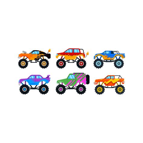 Offroad Cars Clipart Hd Png Set Of Beautiful Design On Offroad Car Vector Offroad